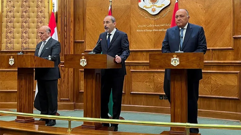 وزراء خارجية العراق والأردن ومصر