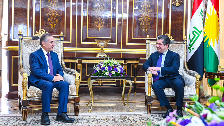 دیدار مسرور بارزانی، نخست وزیر اقلیم کوردستان و سفیر جدید یونان در عراق