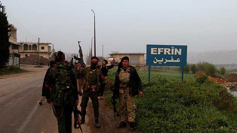 Turkish-backed rebels in Afrin city (Photo: Ömer Alven - AA)