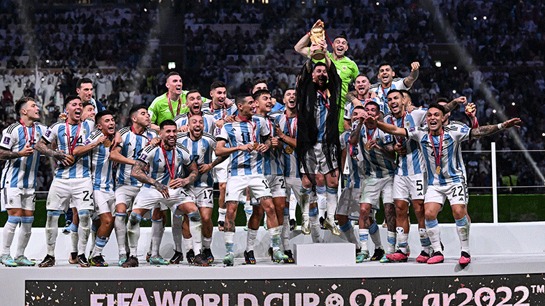 منتخب الأرجنتين بطلاً للعالم للمرة الثالثة في التاريخ