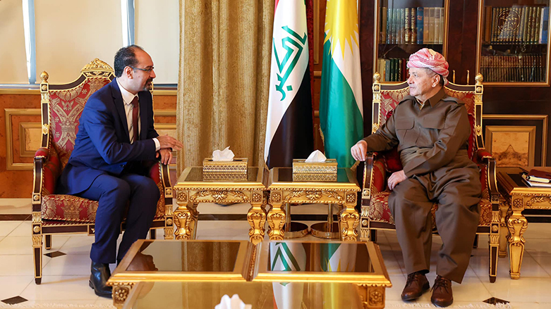Fuad el-Mecali ve Başkan Barzani