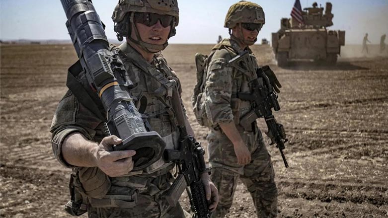 A joint military exercise between forces of the US-led coalition against the IS group and members of the Syrian Democratic Forces (SDF) in Syria's northeastern Hasakah province (Photo: AFP)