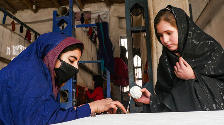 ژنانی ئه‌فغانستان/وێنه‌: AFP