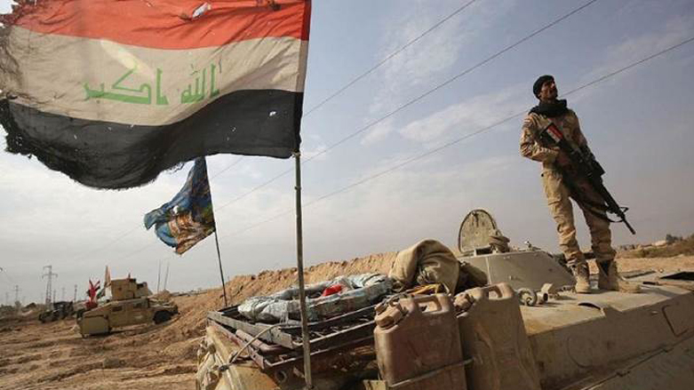 Iraqi forces near the Syrian border. (Photo: AFP)