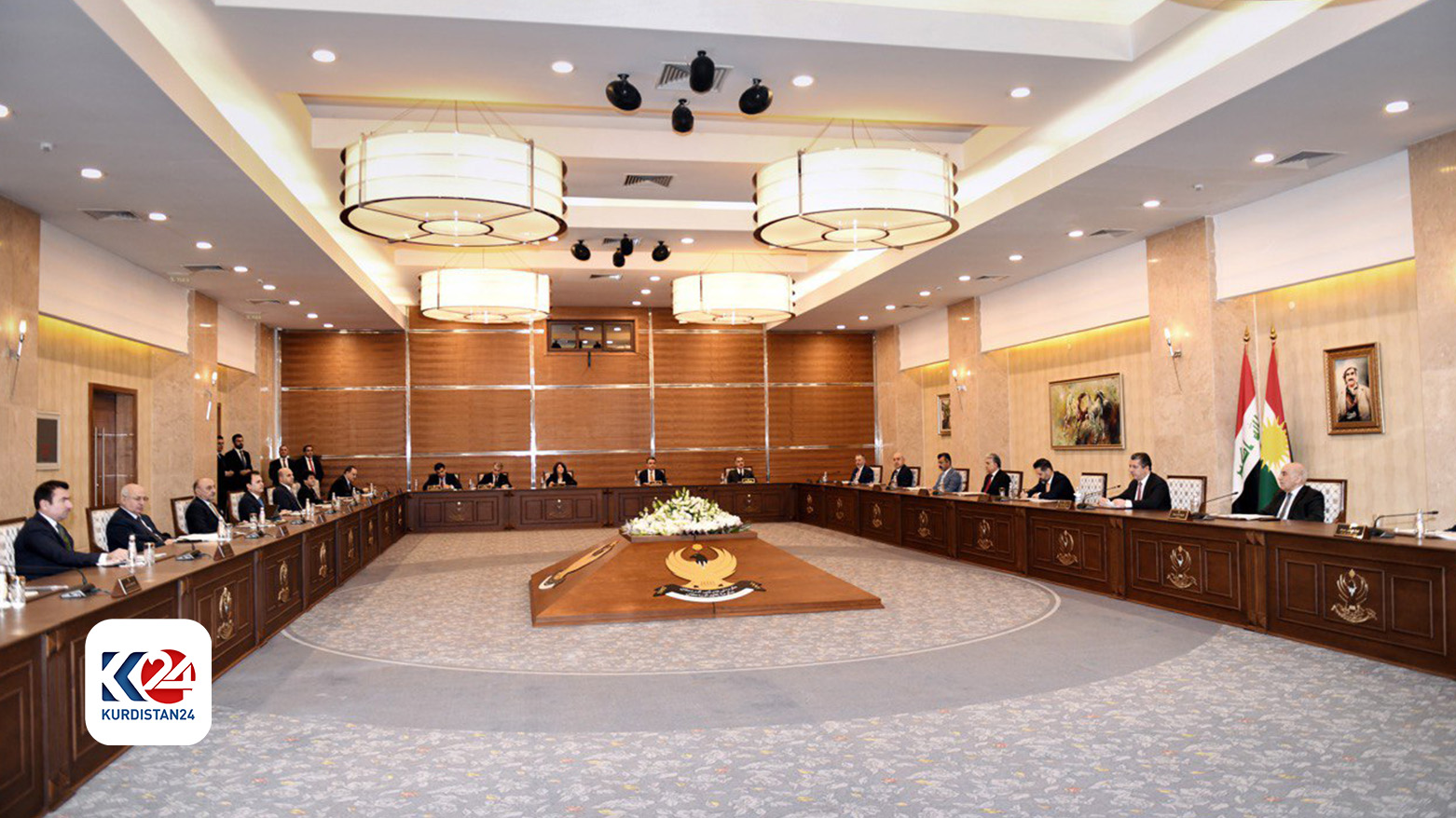 KRG Council of Ministers meeting, Dec. 6, 2023. (Photo: KRG)