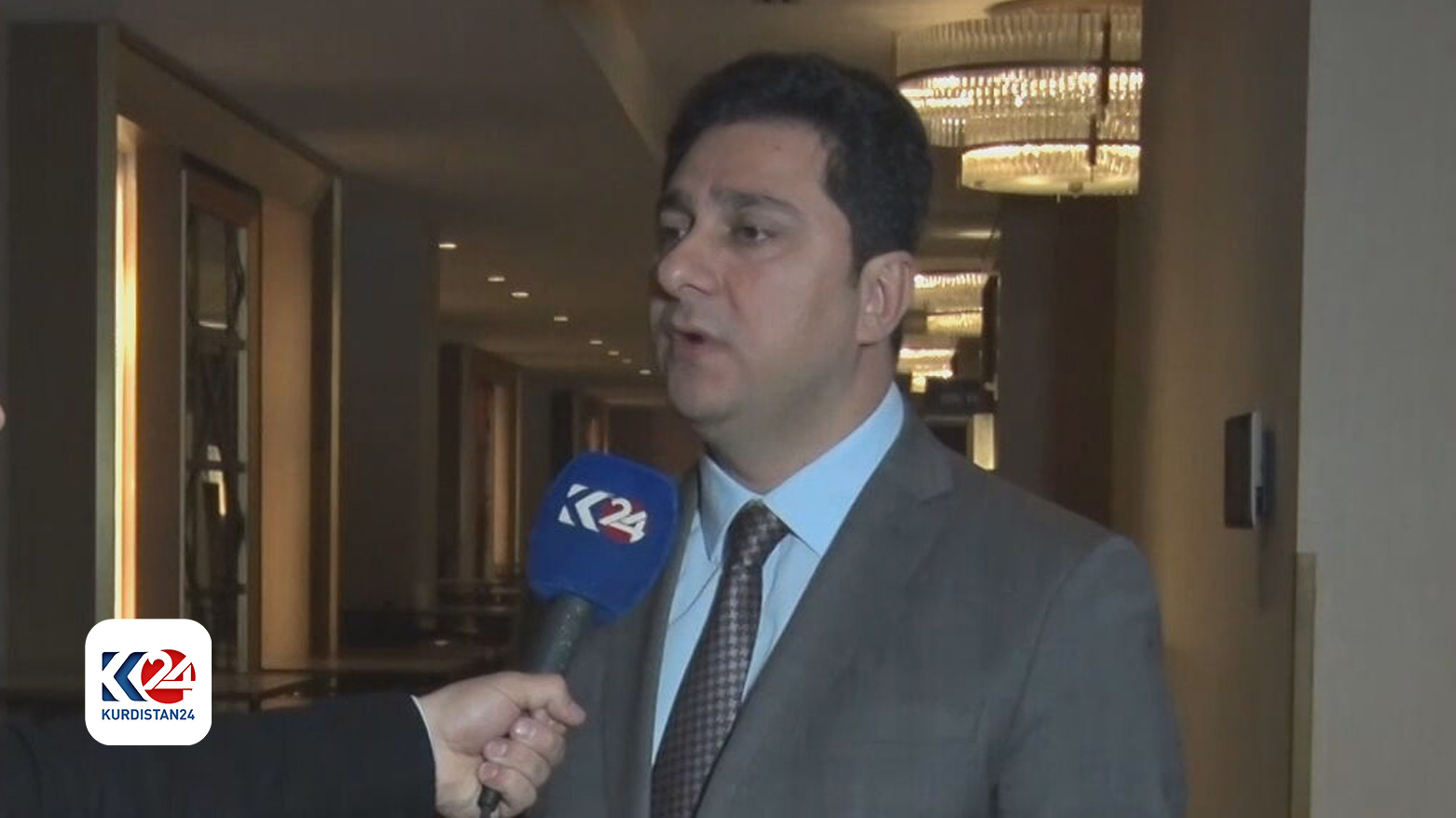 فلاح حسن، نماینده پرزیدنت مسعود بارزانی در کنفرانس سالانه اتحاد بین‌المللی احزاب دموکرات