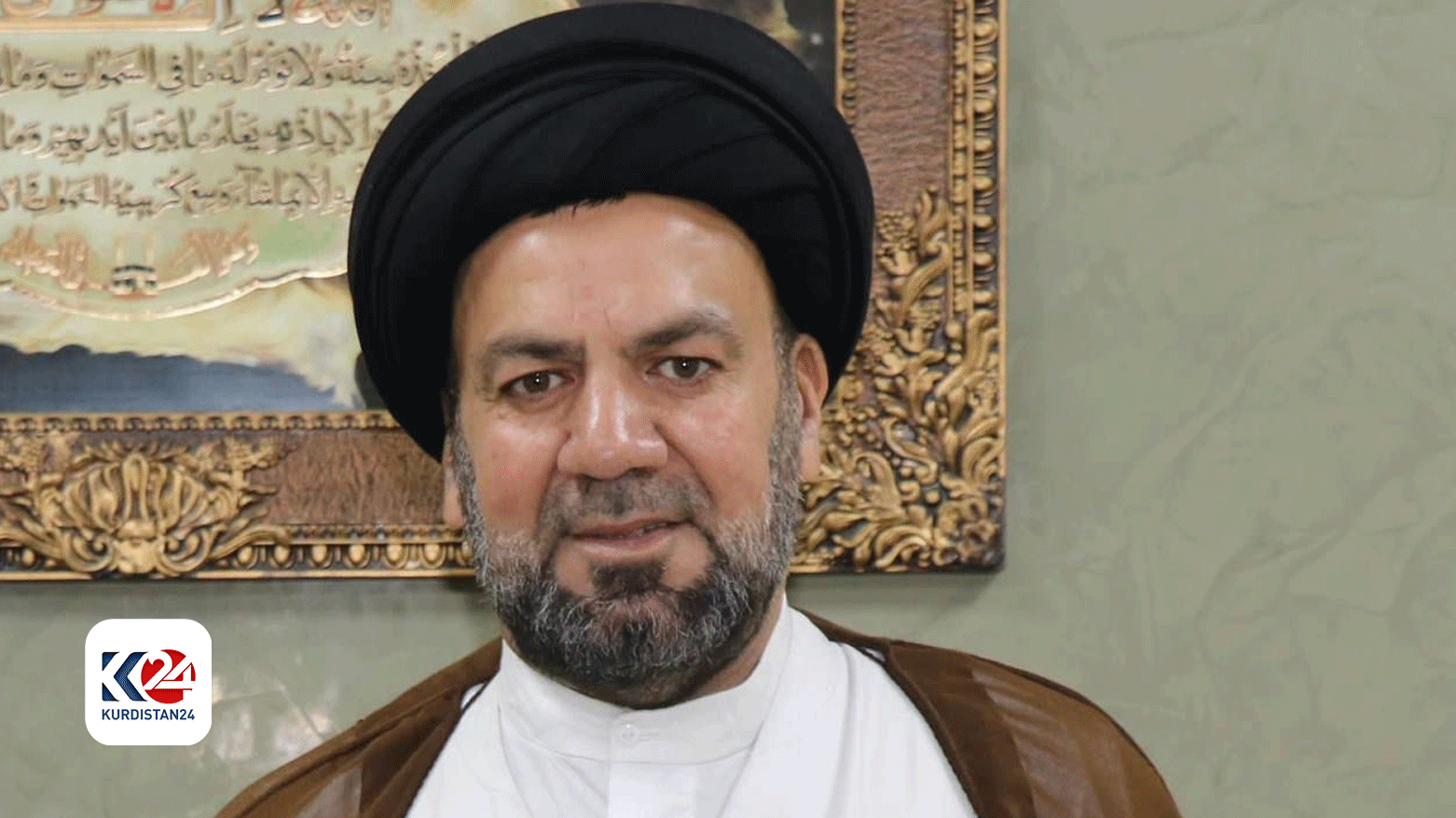 رجل الدين ورئيس ومؤسس حزب الداعي فاضل المرسومي