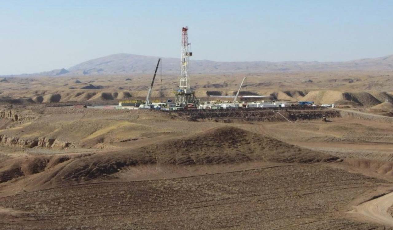 The Kurdamir-2 well being drilled in the Kurdistan Region (Photo: WesternZagros)