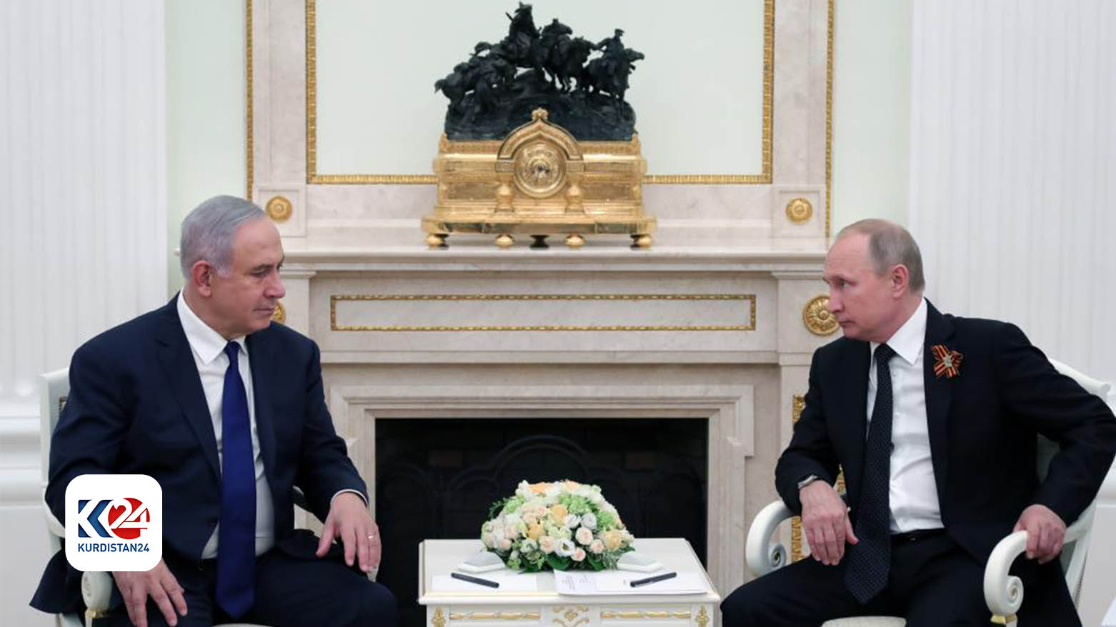 İsrail Başbakanı Binyamin Netanyahu ile Rusya Devlet Başkanı Vladimir Putin