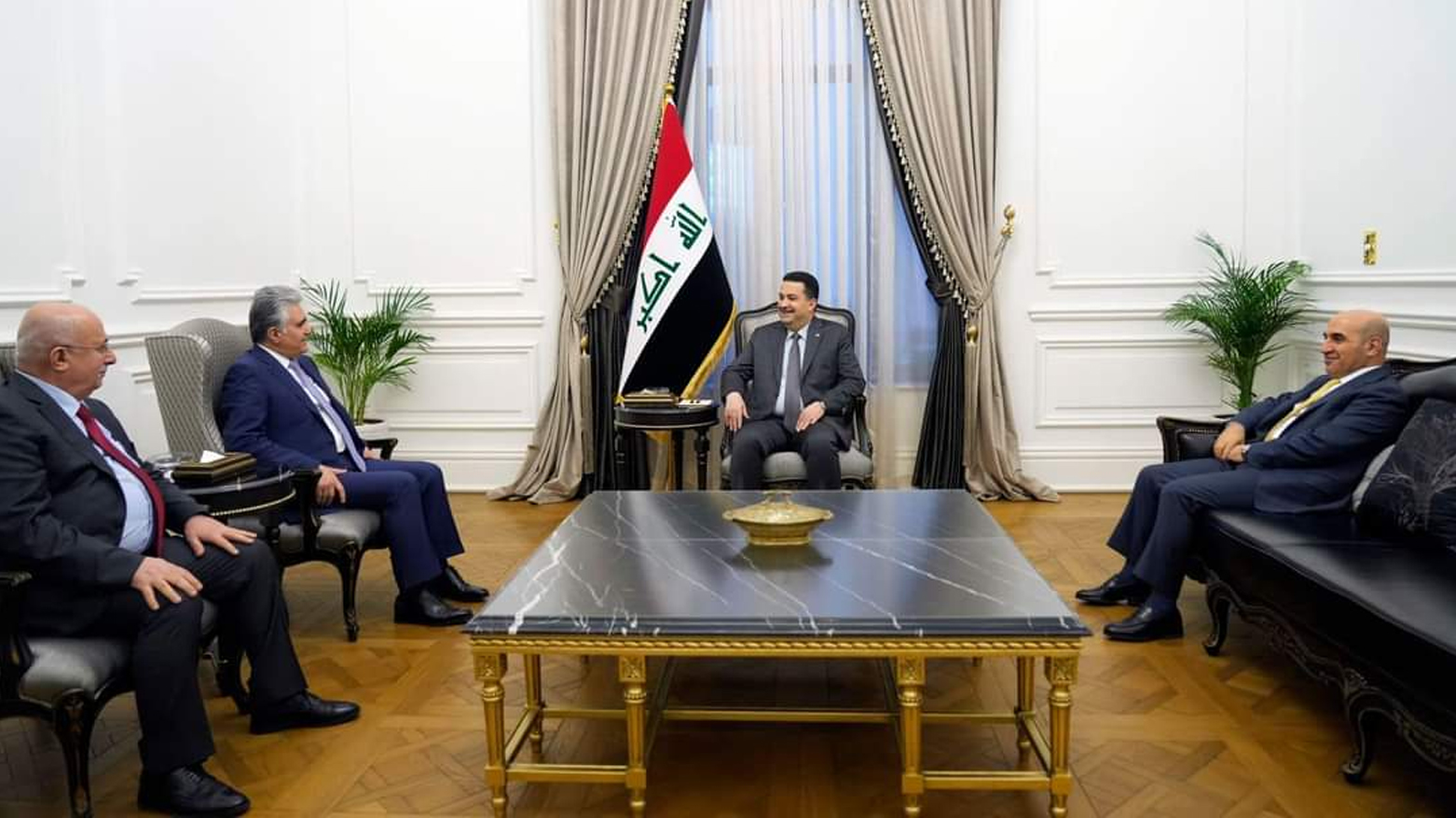 Irak Başbakanı Sudani’nin Kürdistan Bölgesi heyeti ile görüşmesi