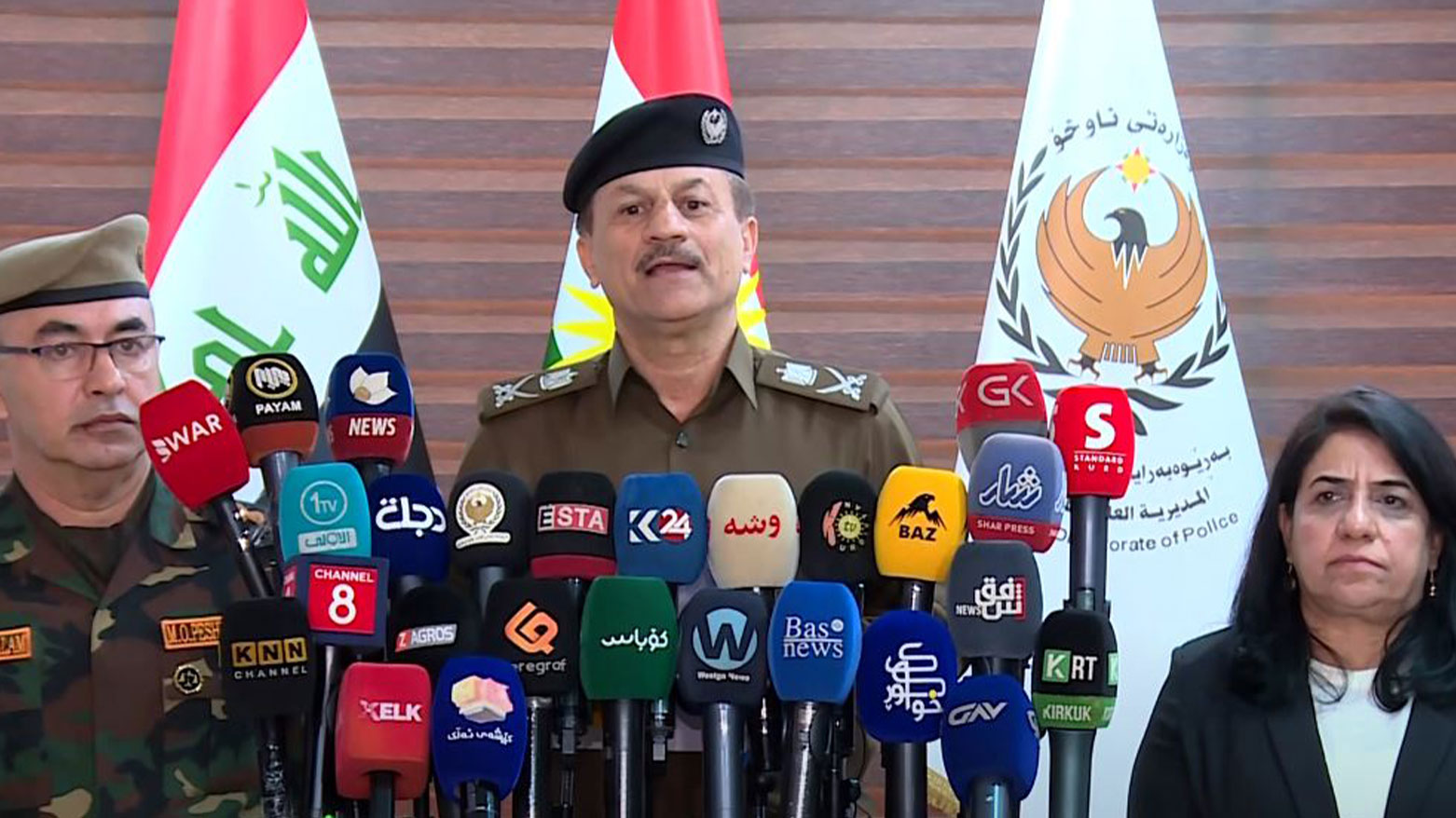 بەرێوەبەرایەتی گشتی پۆلیسی هەولێر ئاماری دەستگیرکردنی تۆمەتبارانی بڵاوکردەوە