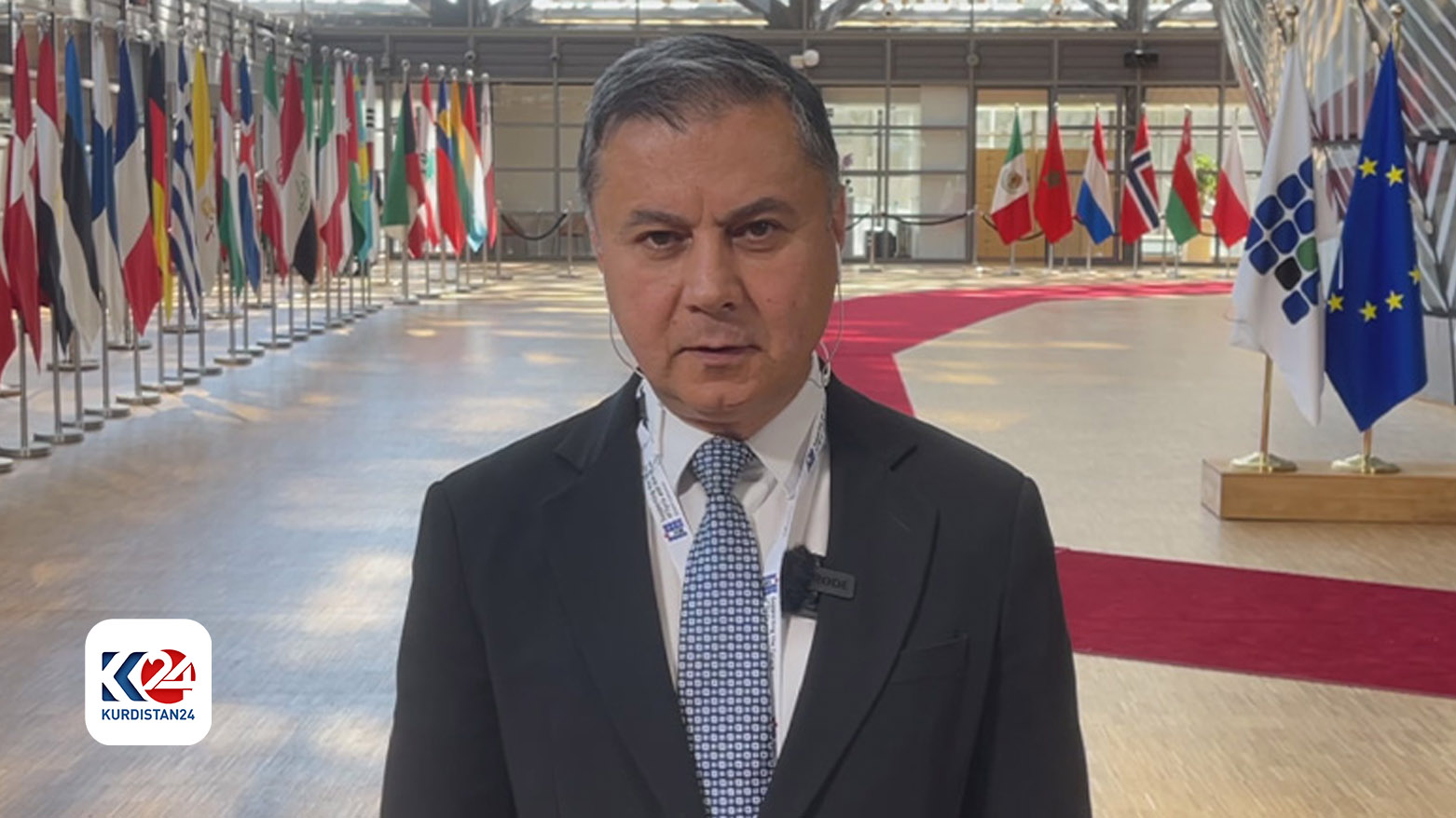 دلاور آژگه‌ای، رئیس دفتر نمایندگی دولت اقلیم کوردستان در اتحادیه اروپا
