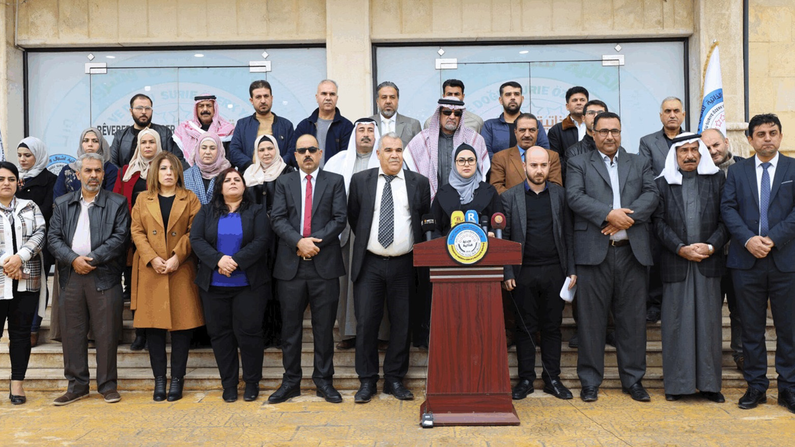 The General Council of the Autonomous Administration of North and East Syria on Wednesday adopted a new social contract (Photo: AANES)