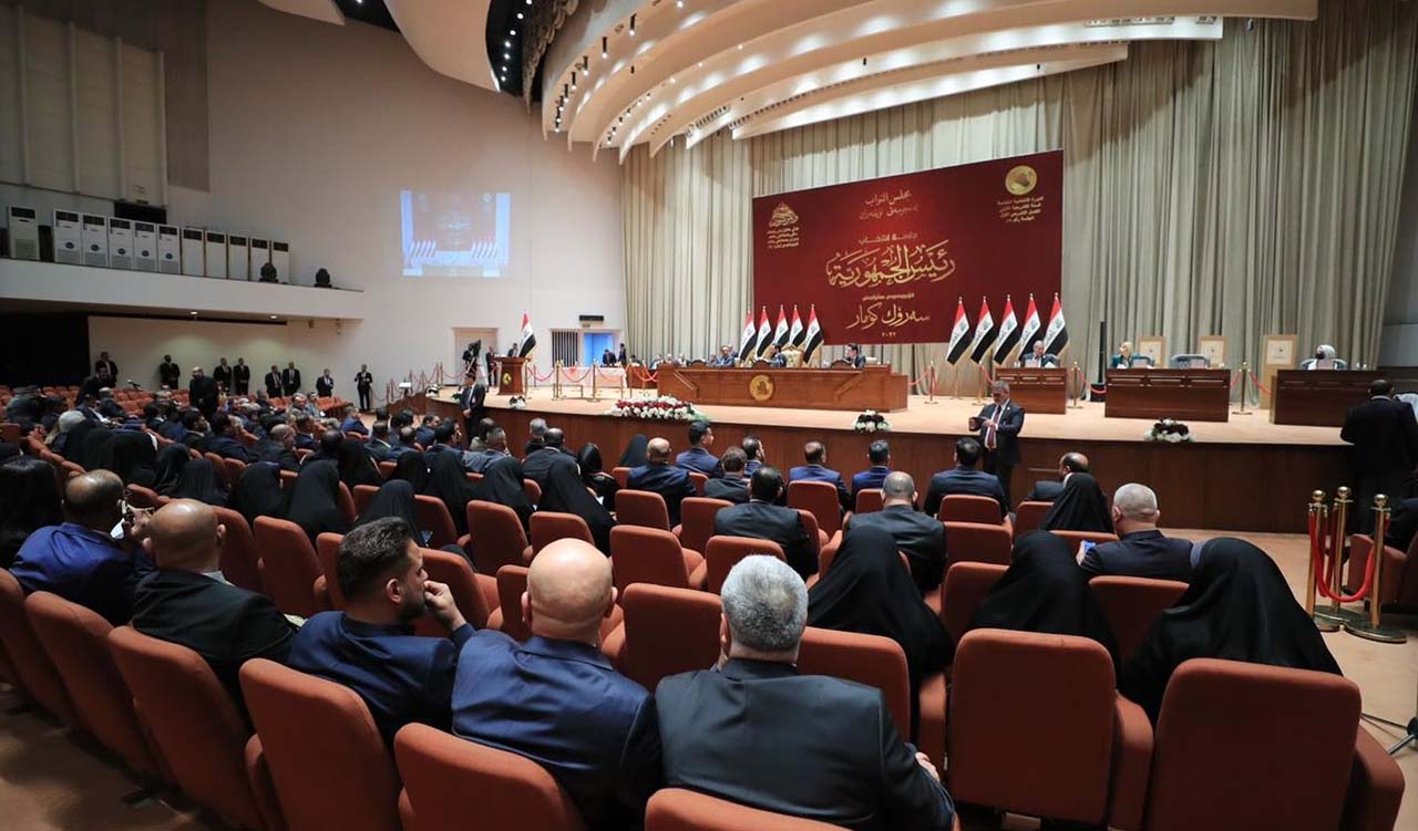 Iraqi members of parliament are pictured during a session. (Photo: Council of Representatives)