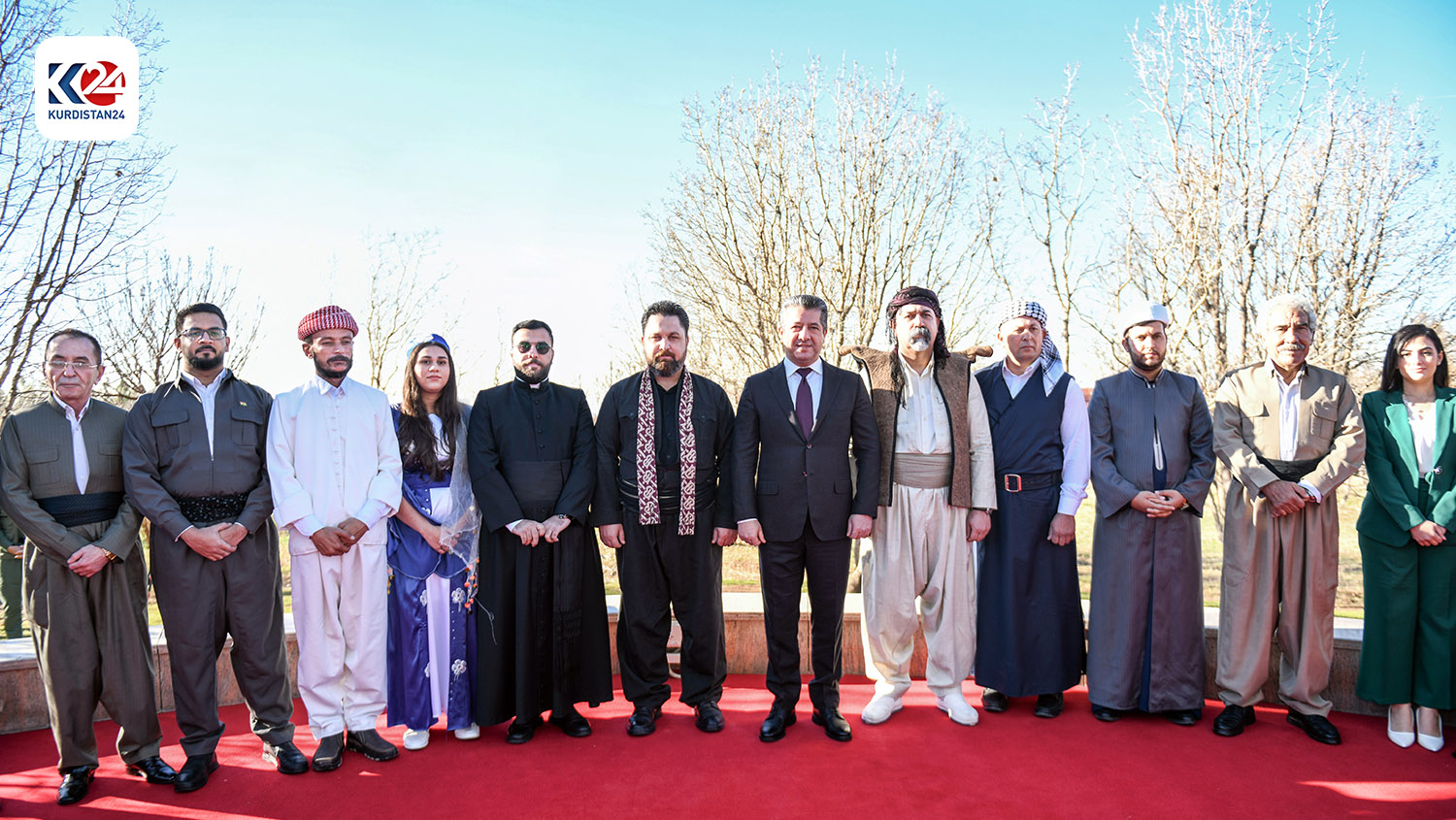 بە وێنە؛ بە ئامادەبوونی مەسرور بارزانی ڕێورەسمی ڕۆژی ئاڵای کوردستان بەڕێوەچوو