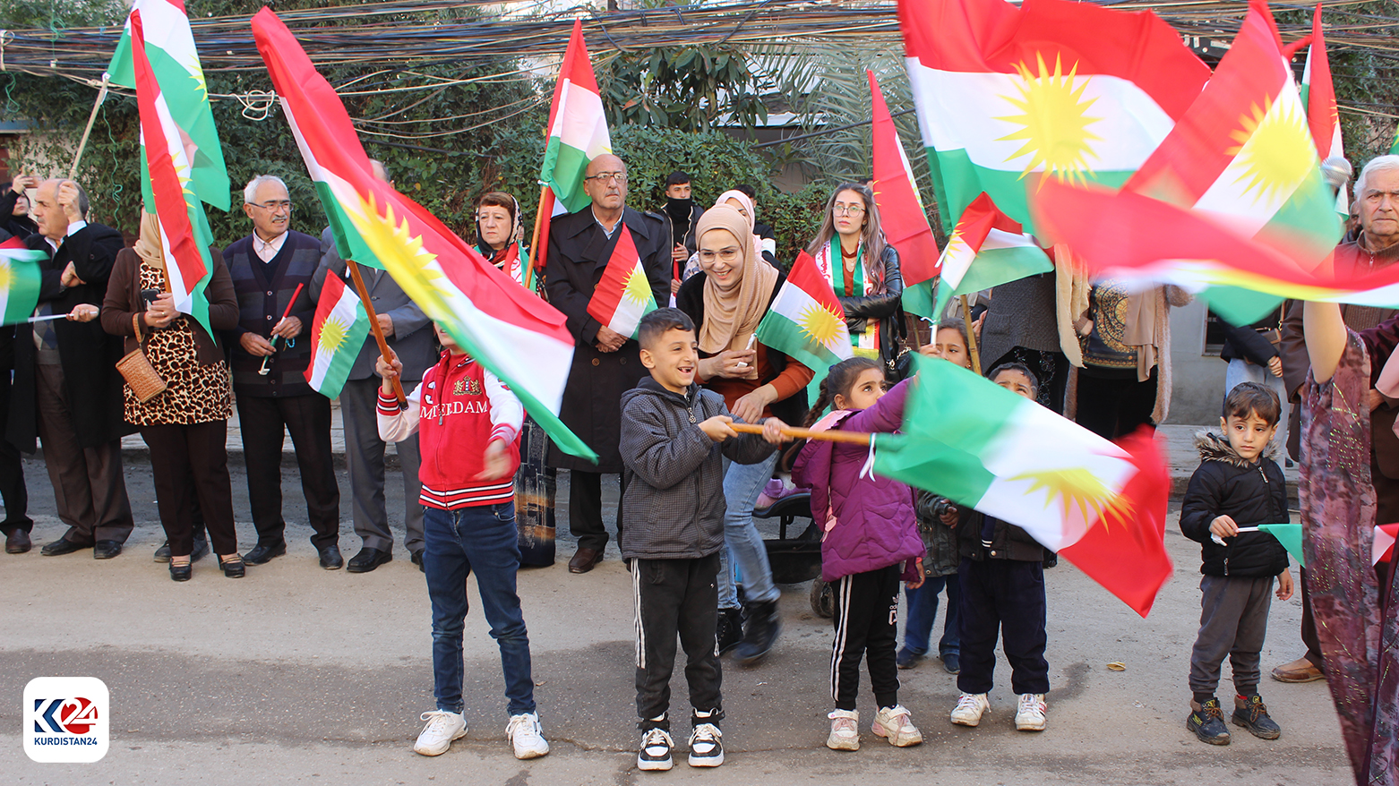 Roja Ala Kurdistanê li Qamişlo
