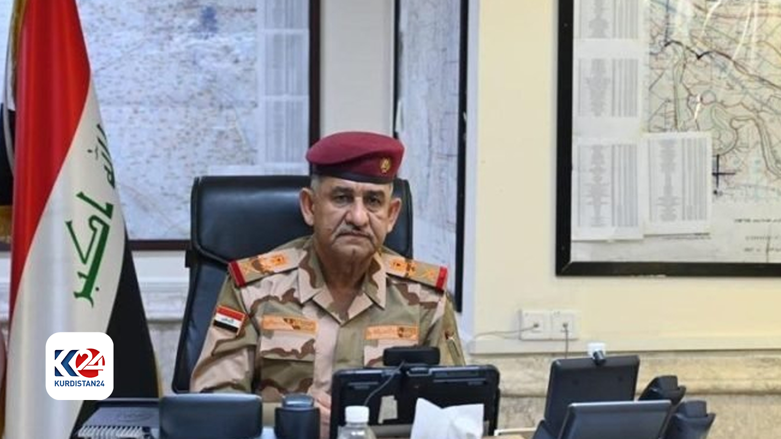 رئيس اللجنة الأمنية العليا للانتخابات العراقية الفريق أول ركن قيس المحمداوي