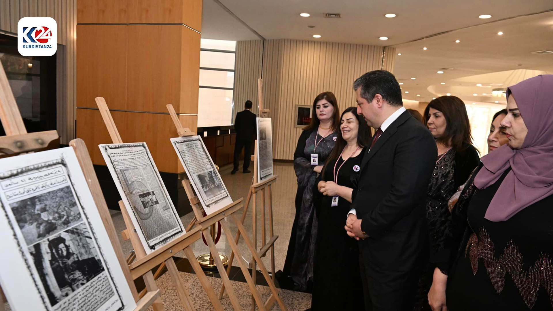  بەشداریی مەسرور بارزانی لە نۆیەمین کۆنگرەی یەکێتیی ئافرەتانی کوردستان لە هەولێر