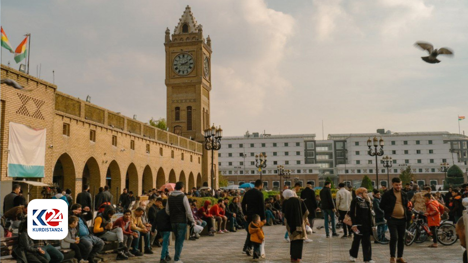 مشهدٌ لسوق أربيل بالقرب من القلعة / أرشيف