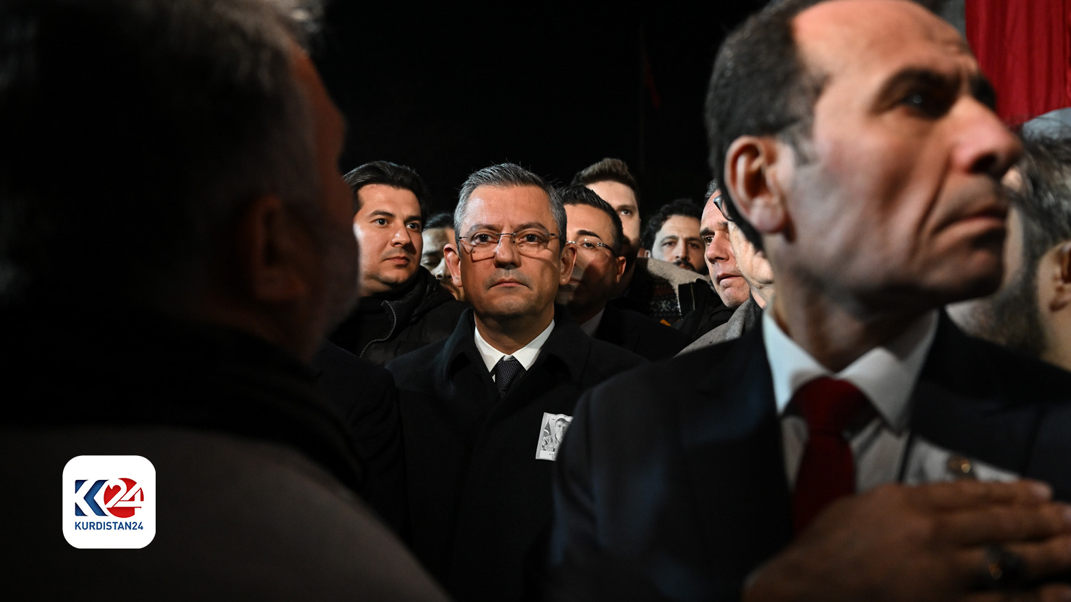 CHP Genel Başkanı Özel, Piyade Sözleşmeli Er Enis Budak'ın cenaze töreninde-AA