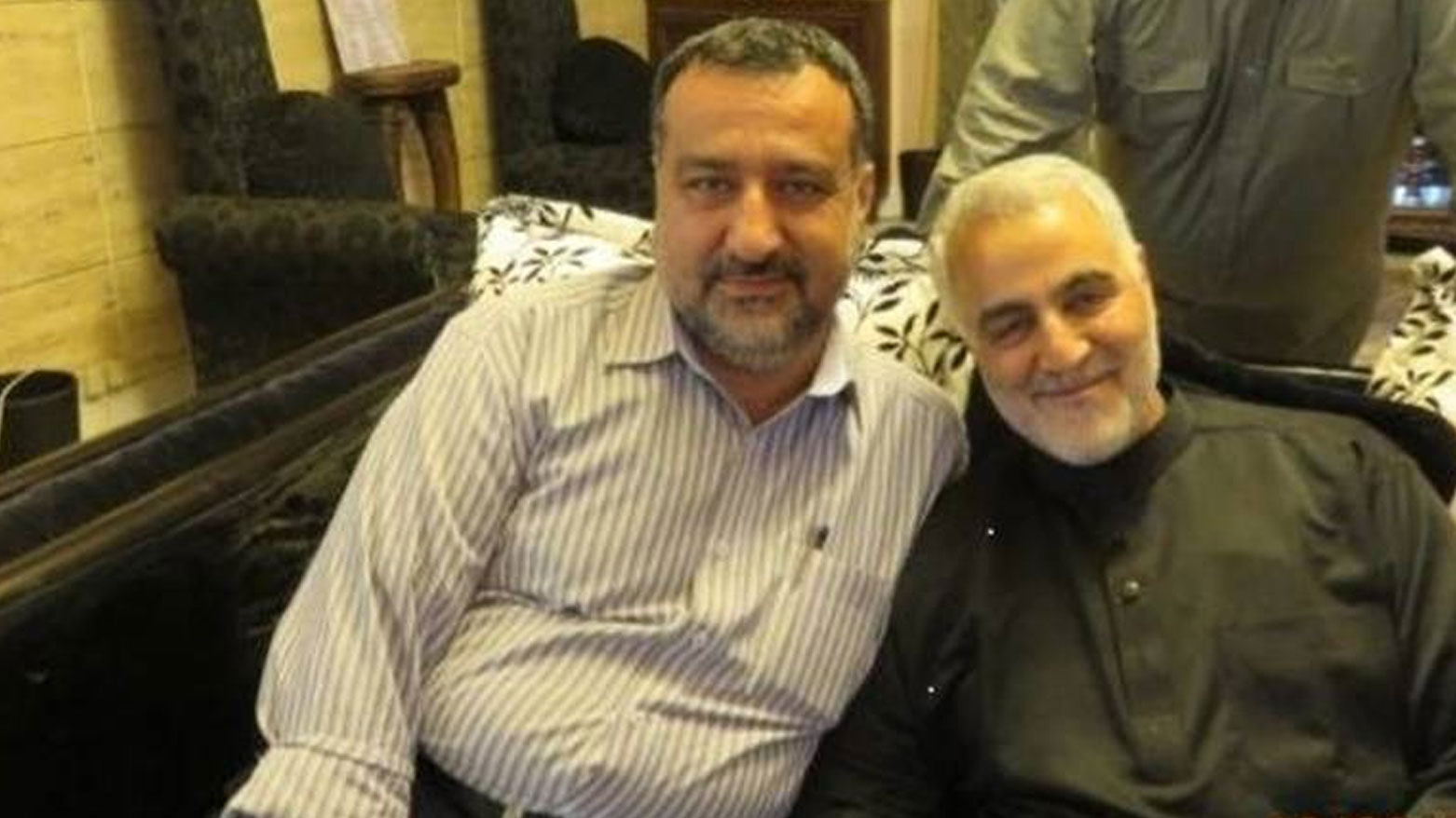 قاسم سولەیمانی و رەزا موسەوی