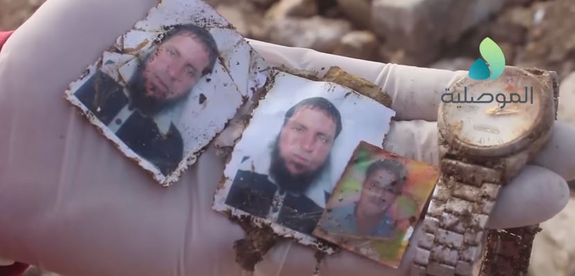 ئەو بەڵگەنامەیەی نیشانی دەدات ئێسکوپرووسکەکە هی چەکداری داعش بووە، بە گوتەی بەڕێوەبەرەکە