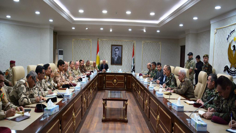 نشست هیئت وزارت پِشمَرگَ‌ی کوردستان با وزارت دفاع عراق، عکس؛ آرشیو