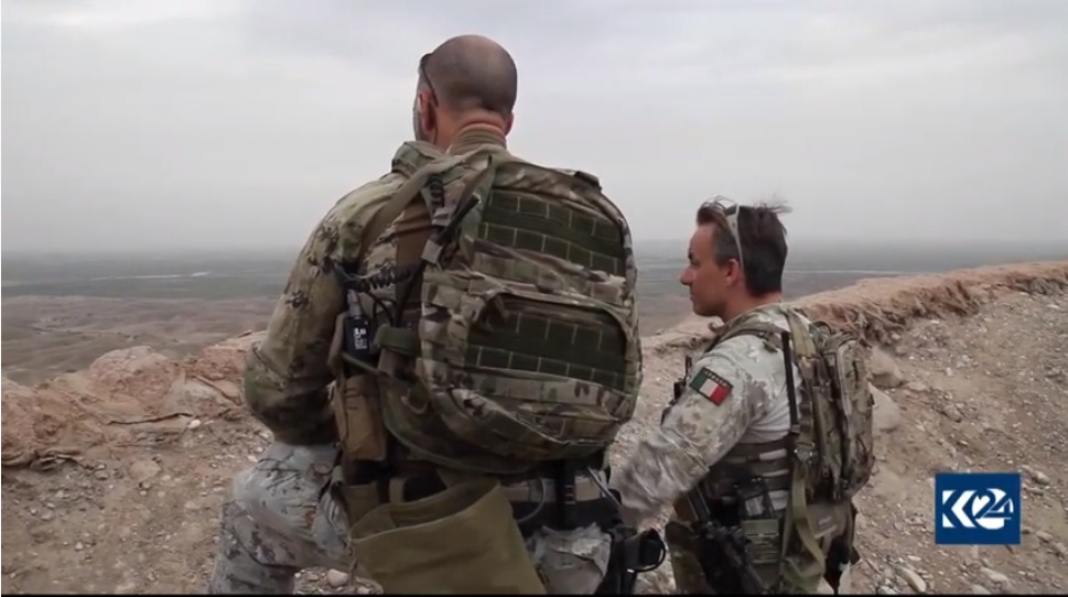 ھاوپەیمانان لە سنووری خانەقین و کفری و خورماتوو ھەماھەنگیان لەگەڵ ھێزی پێشمەرگە زیاتر کردووە و چاودێری جموجۆڵی داعش دەکەن