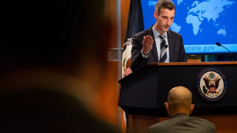 US State Department spokesperson Ned Price speaks to reporters in Washington. (Photo: AFP/Jacquelyn Martin)