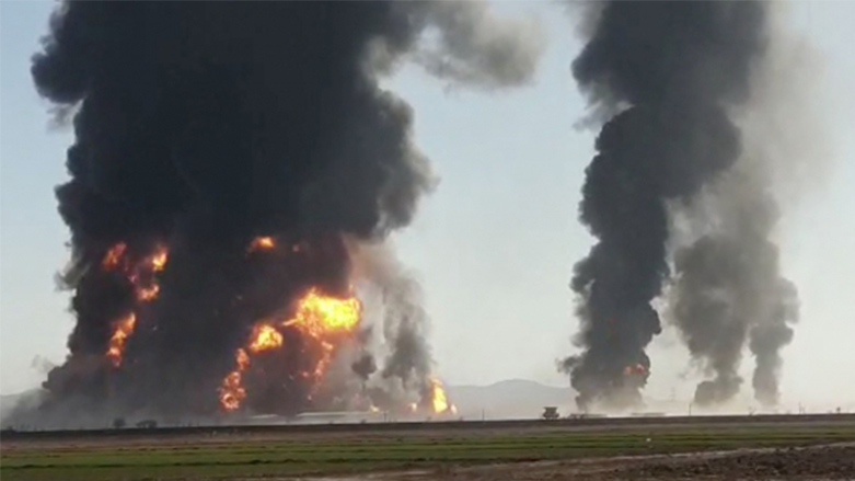 Tanker patlaması sonucu 60 kişi yaralandı