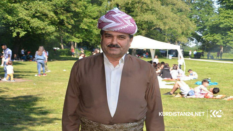 نایبف ره‌شۆ ئاسیانی، په‌رلپرسی لیژنه‌ی ناوچه‌ی پارتی له‌ هانۆڤه‌ر - ئه‌ڵمانیا