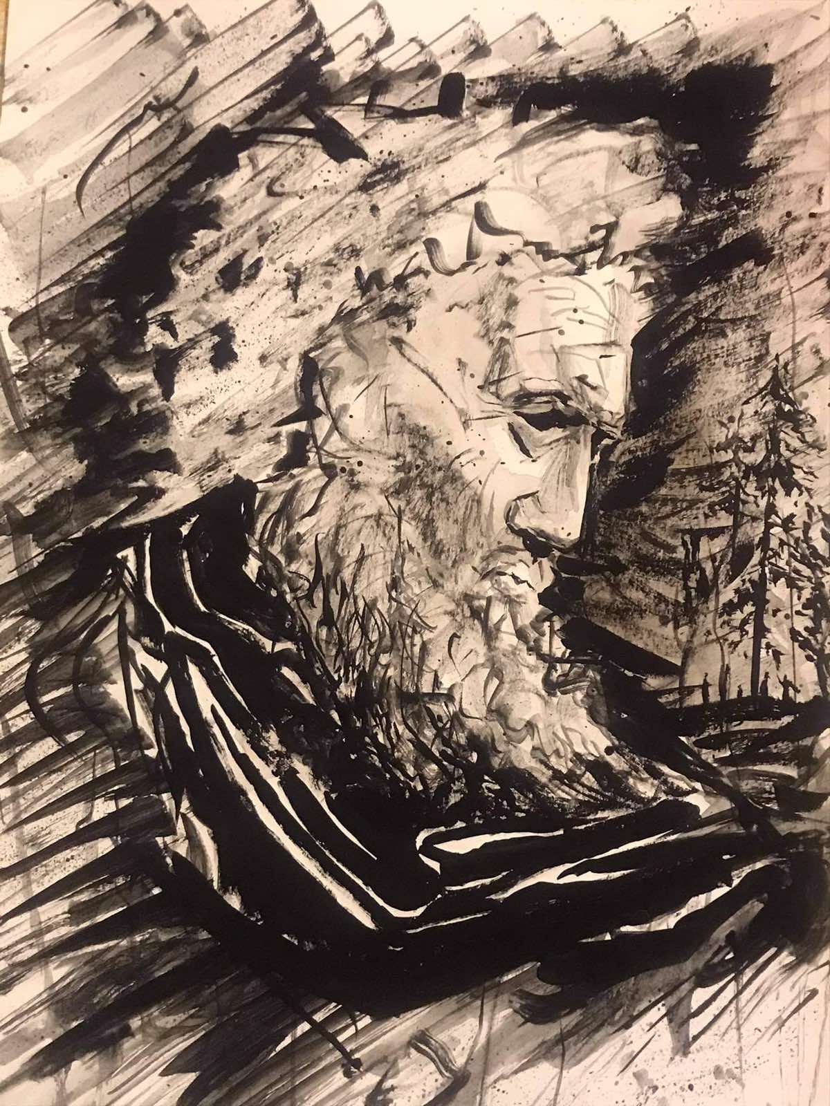 تابلۆی هونه&zwnj;رمه&zwnj;ندێكی كورد