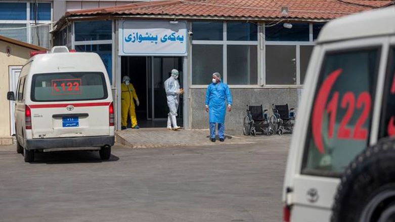 سەنتەری چارەسەری کۆرۆنا لە هەولێر