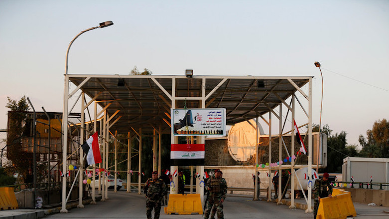 Iraqi security forces gather at a checkpoint into the Green Zone in Baghdad in December 2018. (Photo: Thaier al-Sudani/Reuters)