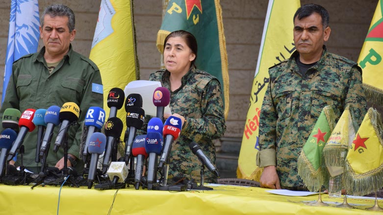 The SDF General Command on Monday announced that 121 fighters and prison staff were killed in the recent ISIS attack in Hasakah (Photo: Hawar News Agency)