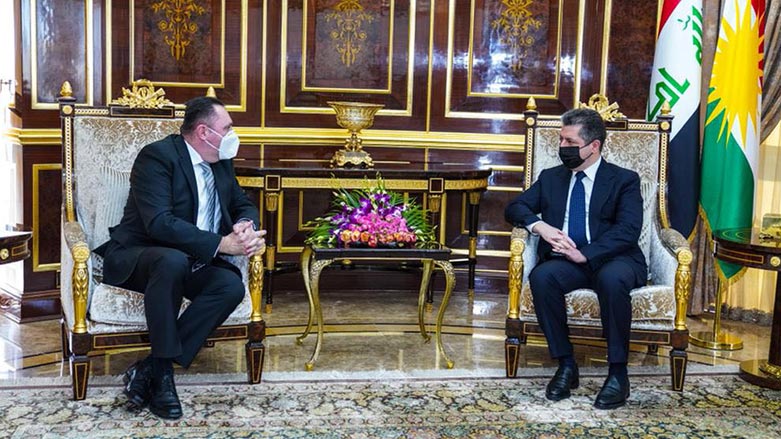 دیدار نخست وزیر اقلیم کوردستان و سرکنسول جمهوری چک
