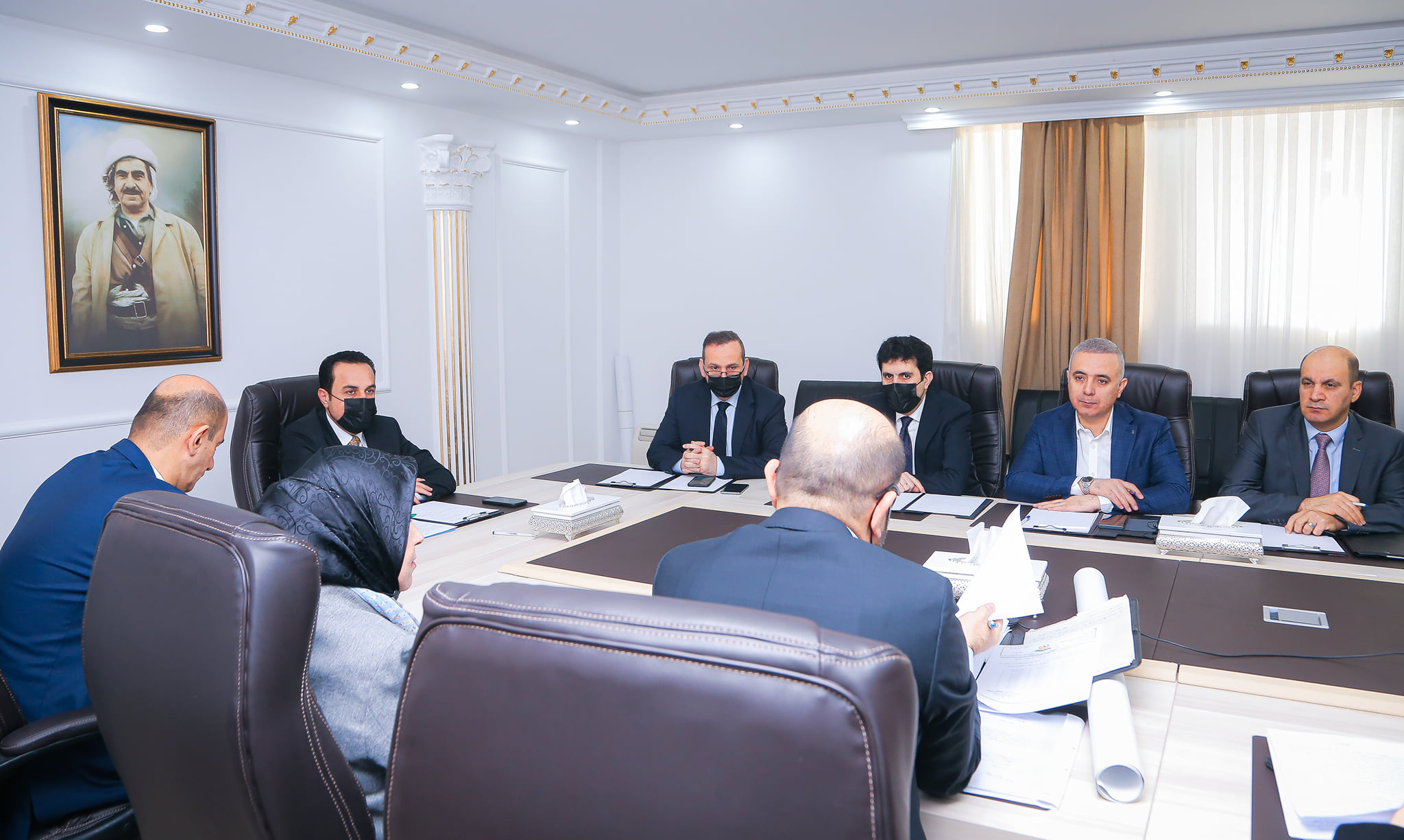 کۆبوونەوەی لیژنەی باڵای بەخاوەنکردنی خانووە زێدەڕۆیەکان
