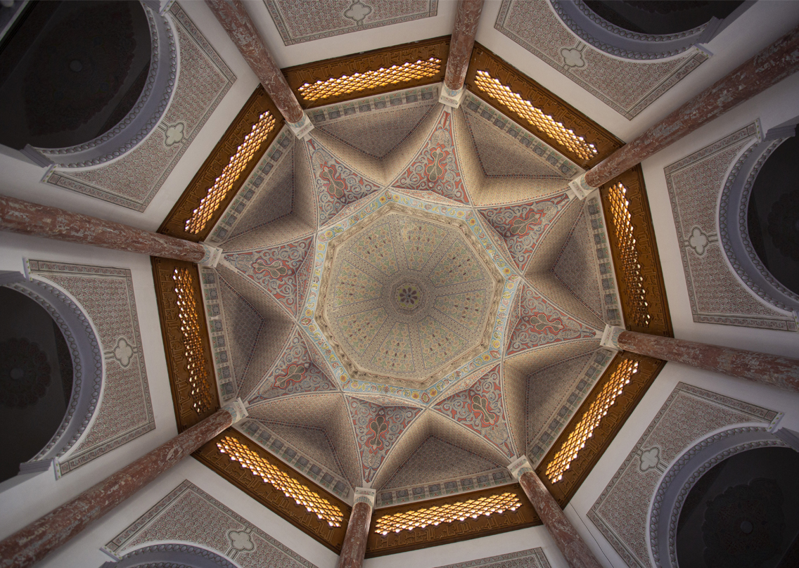 One of former Iraqi dictator Saddam Hussein's palace complex turned into an antiquities museum in the southern city of Basra on Jan. 16, 2022. (Photo: Hussein Faleh/AFP)