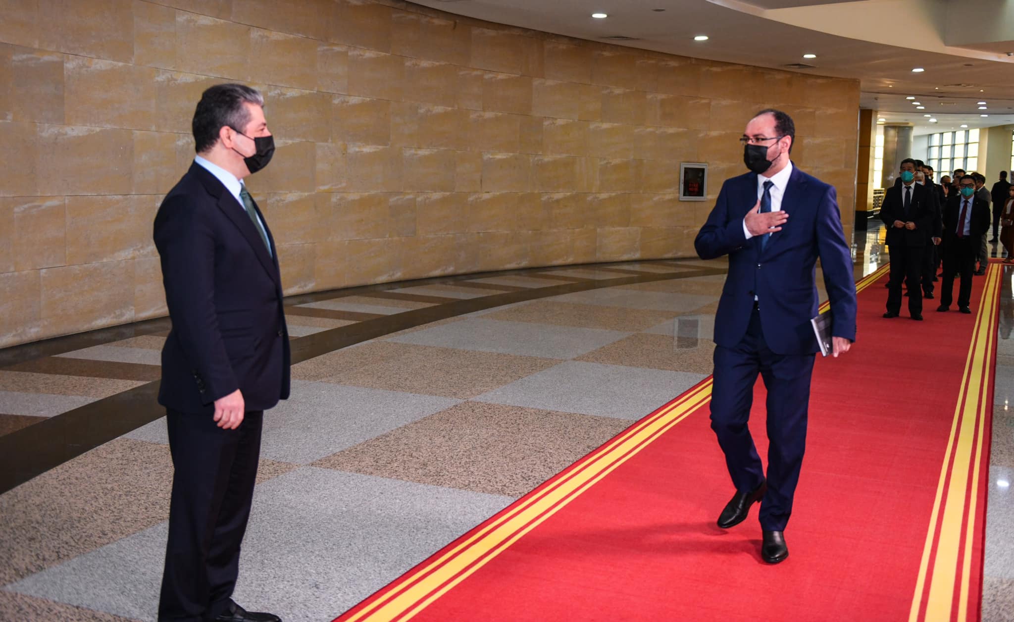 استقبال مسرور بارزانی از سرکنسول و نماینده کشورهای خارجی در اقلیم کوردستان