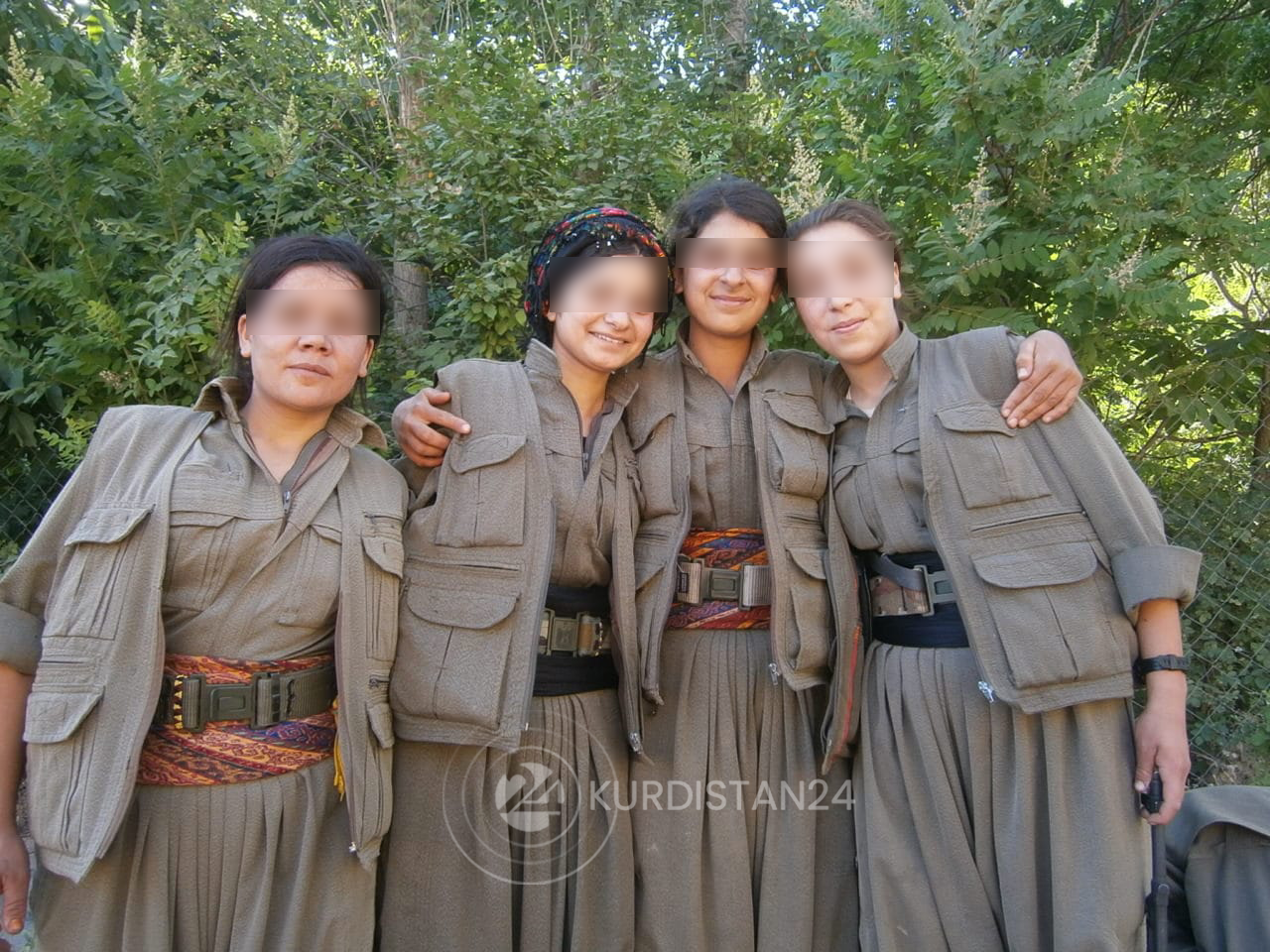 Child soldiers recruited by PKK. (Photo: Kurdistan 24)