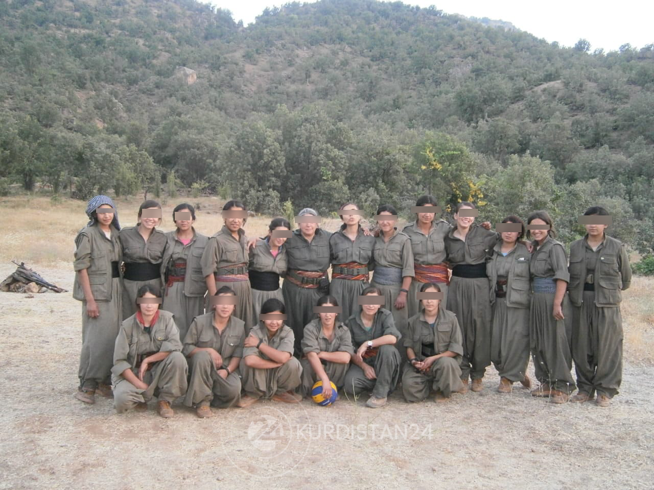 Child soldiers recruited by PKK. (Photo: Kurdistan 24)