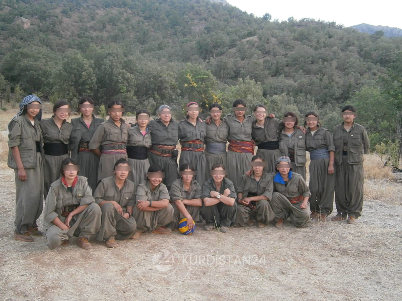 Child soldiers recruited by PKK. (Photo: Kurdistan 24)