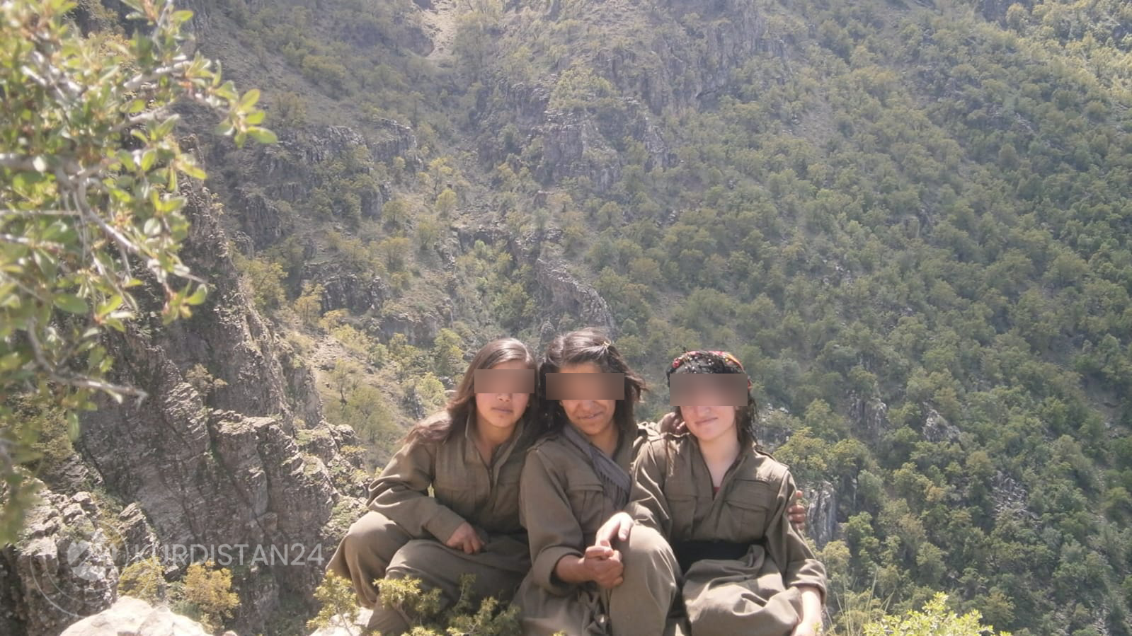 Child soldiers recruited by PKK. (Photo: Kurdistan 24)
