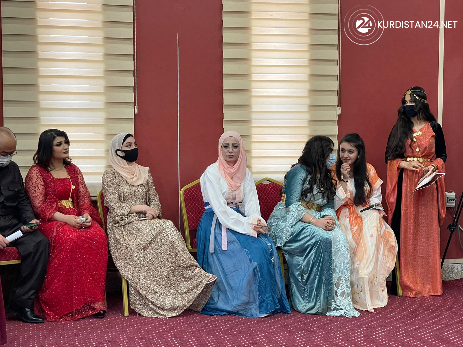 Kurdish students of Mandarin Chinese attending a cultural event, Feb. 14, 2022. (Photo: Hero Mawludi/Kurdistan 24)
