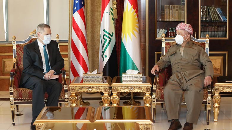 دیدار پرزیدنت بارزانی با سفیر آمریکا در عراق