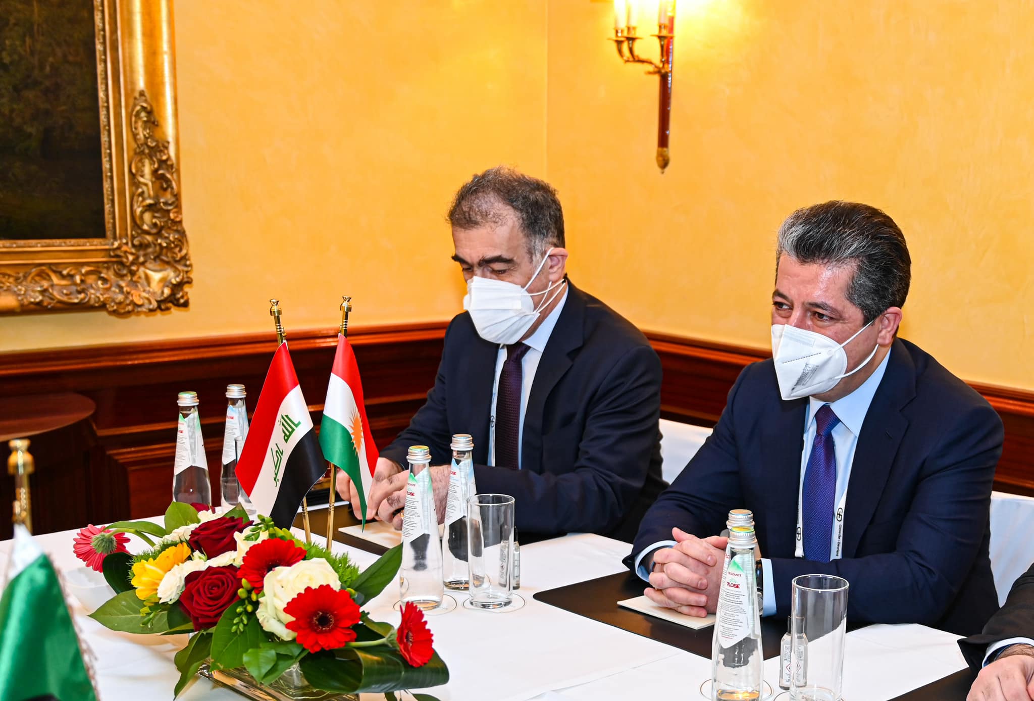 سەرۆکی حکومەتی هەرێمی کوردستان و كۆبوونه‌وه‌ی لە گەڵ وەزیری دەرەوەی ئوردن 