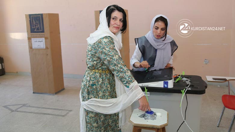 Voting Station in Kurdistan Region's Erbil province. (Photo: Kurdistan 24)