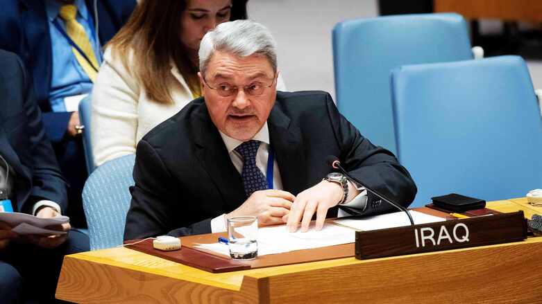 Iraq's Permanent Representative to the United Nations Mohammed Hussein Bahr Aluloom addressing the UN Security Council in New York, Feb. 13, 2019. (Photo: UN)