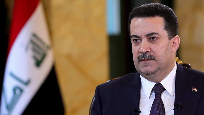 Iraqi Prime Minister Mohammad Shia' Al-Sudani speaking during an interview with the state-media Iraqiya TV in Baghdad, Jan. 31, 2023. (Photo: Screengrab/Iraqiya News Channel)