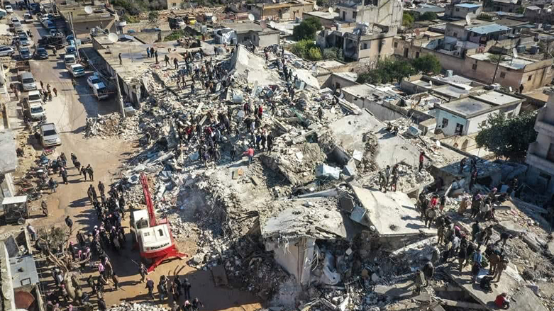یک از مناطق زلزله زده ترکیه